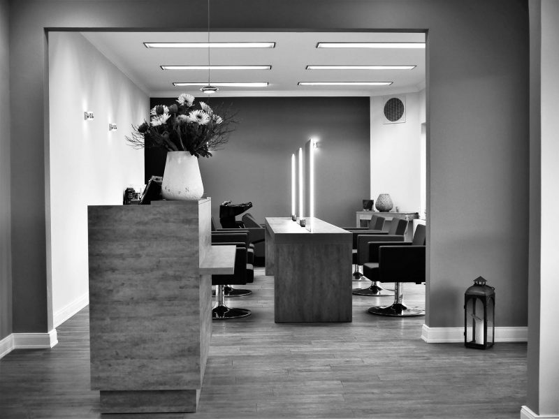 Der Salon Durchsicht komplett